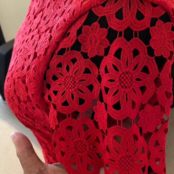 CANDY APPLE RED Hi-Low DRESS! 🔥🔥🔥 - Picture 5 of 6